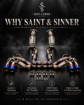 S&S C8 Stingray F1 Titanium Cat-back Exhaust +HFC